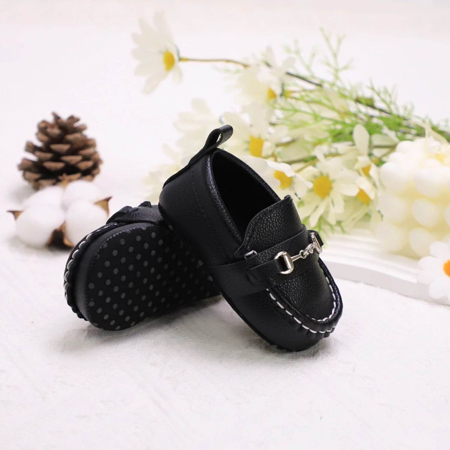 Casual Slip on Loafer Shoes For Baby Boys Non Slip Flat Shoes-All10dollars.com