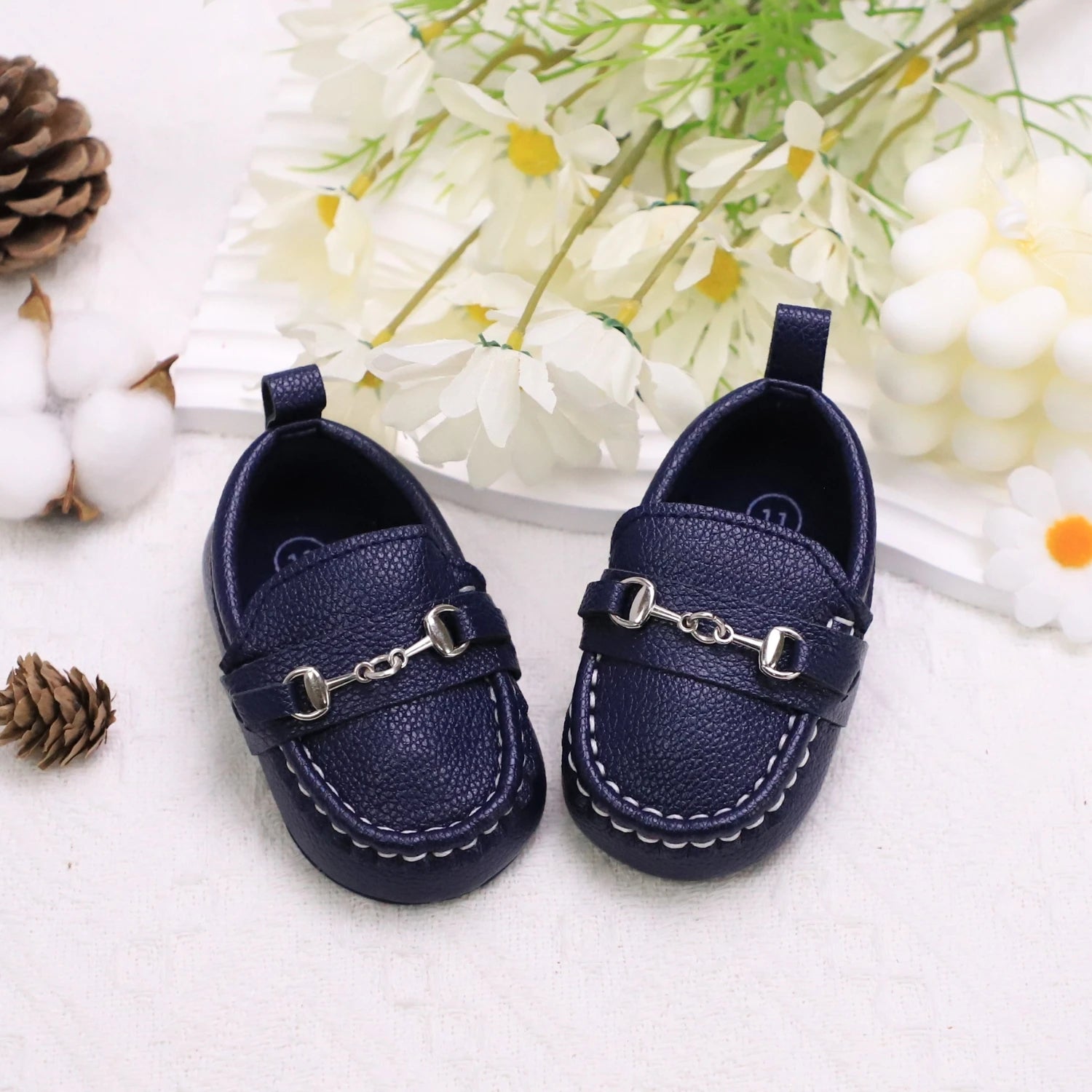 Casual Slip on Loafer Shoes For Baby Boys Non Slip Flat Shoes-All10dollars.com