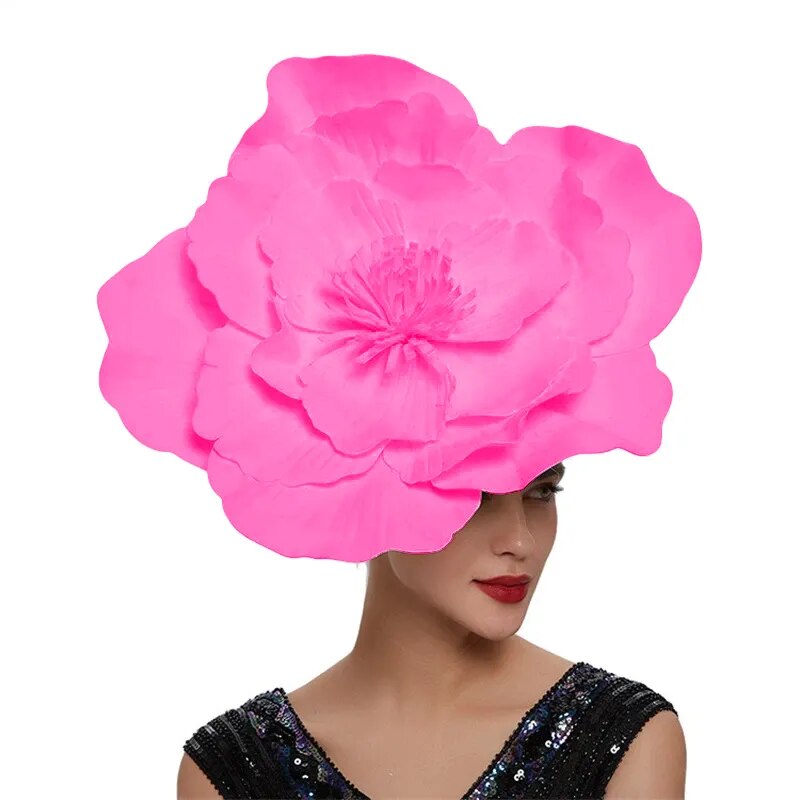 Daisy Large Flower Fascinator Hair Band-fascinator-fuchsia-All10dollars.com