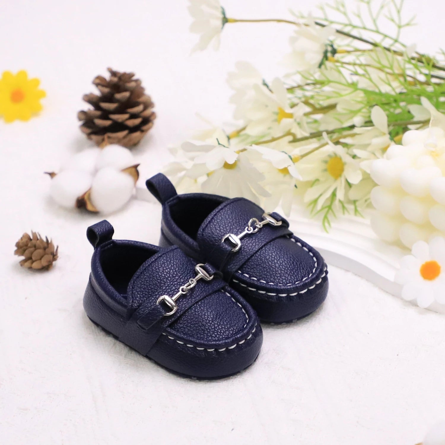 Casual Slip on Loafer Shoes For Baby Boys Non Slip Flat Shoes-All10dollars.com