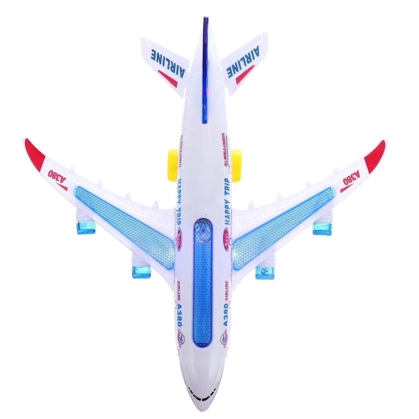 Electronic Aeroplane Toy Music Autopilot Plane Educational Gift-toy airplane-All10dollars.com