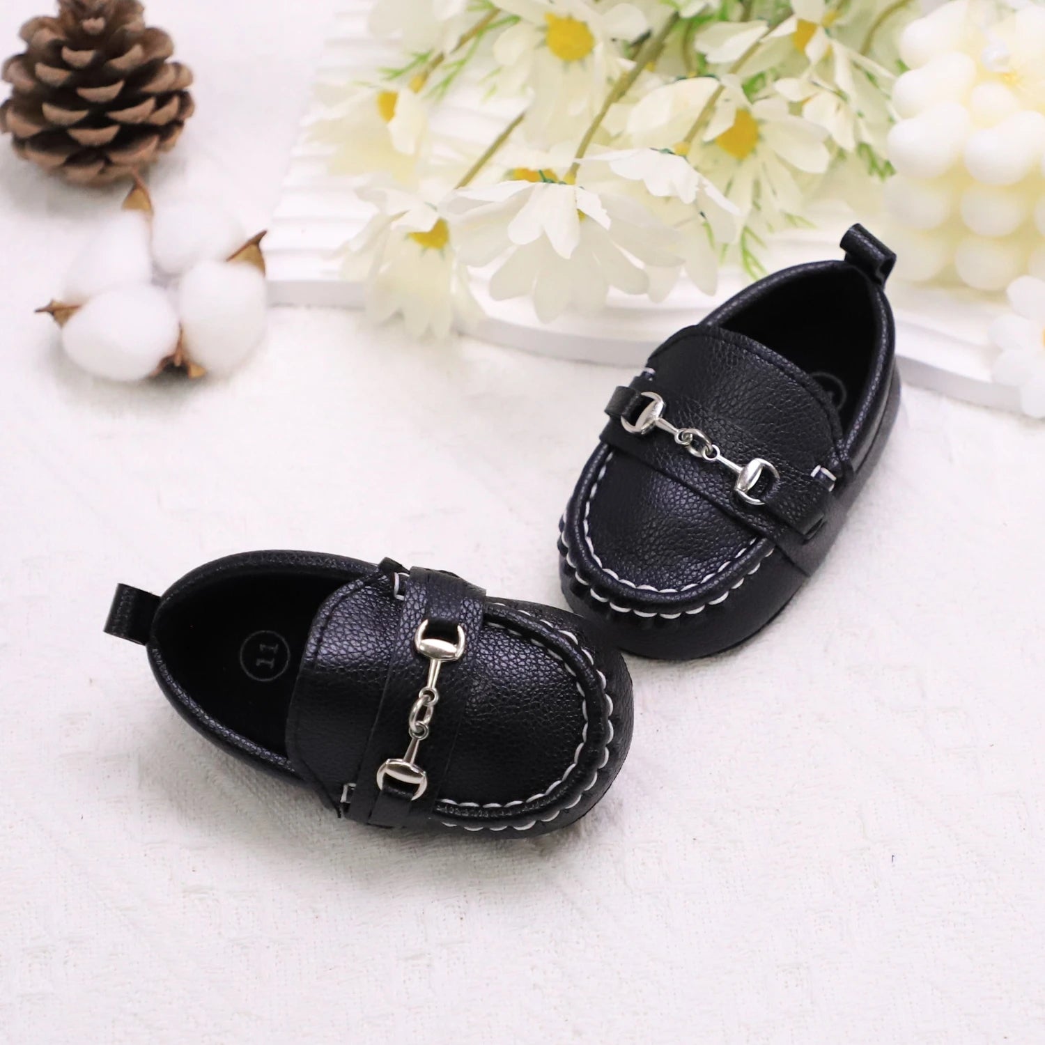 Casual Slip on Loafer Shoes For Baby Boys Non Slip Flat Shoes-All10dollars.com