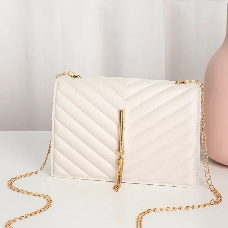 Lenis Trendy Women Handbags Ladies Shoulder Bags-Luxury Women Handbag-WHITE-All10dollars.com