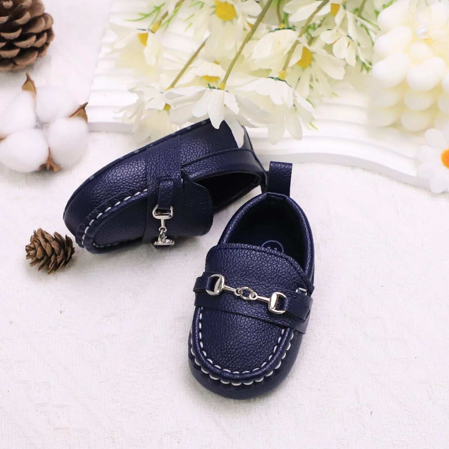 Casual Slip on Loafer Shoes For Baby Boys Non Slip Flat Shoes-All10dollars.com