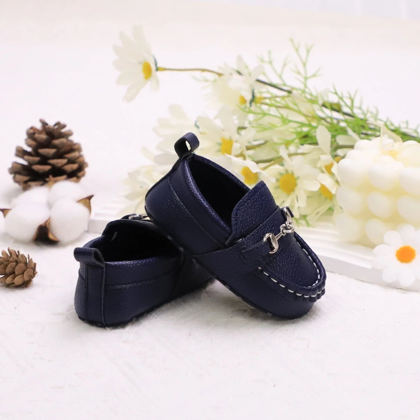 Casual Slip on Loafer Shoes For Baby Boys Non Slip Flat Shoes-All10dollars.com