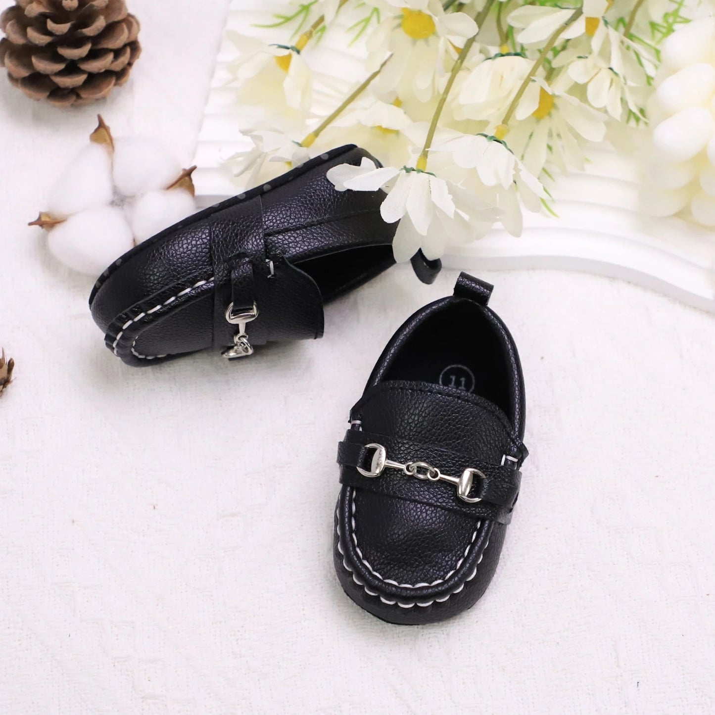 Casual Slip on Loafer Shoes For Baby Boys Non Slip Flat Shoes-All10dollars.com