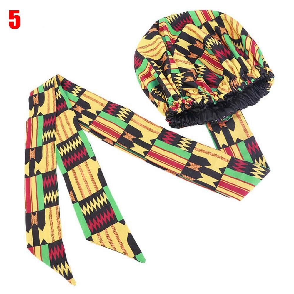 Hair Bonnet Turban Ankara Print-turbans-multicolor-All10dollars.com